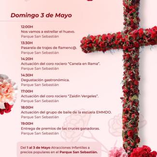 🌸🎉 Cruces de Mayo en Ogíjares – Día 3 🎉🌸  
  
Hoy el Parque San Sebastián se llena de vida, color y tradición 🌺  
  
Un día para compartir, en...