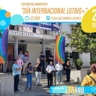 🏳️‍🌈 Un compromiso con la igualdad, el respeto y la diversidad  
  
Con motivo del Día Internacional LGTBIQ+, se llevará a cabo la lectura del man...