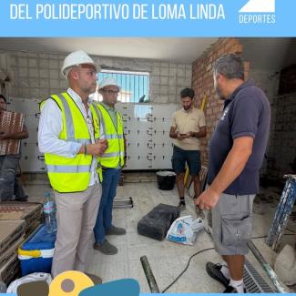🏗️ Ya ha comenzado la remodelación de los vestuarios del Polideportivo de Loma Linda  
  
El Patronato Municipal de Deportes da un paso más en su c...