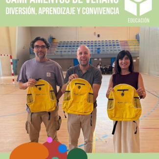 ☀️🎨 Un verano lleno de aventuras  
  
Esta semana hemos visitado los campamentos de verano organizados por la Concejalía de Educación, donde niños...