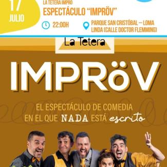😂 Una noche para reír sin parar.  
  
Llega La Tetera Impro con "IMPRöV", un espectáculo de improvisación donde cada función es única y el público...