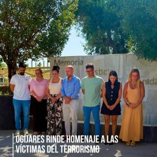 Ogíjares recuerda a las víctimas del terrorismo  
  
Ayer, una representación del equipo de Gobierno depositó flores en la Fuente de la Memoria del...