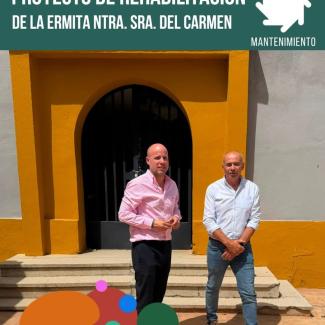 🏗️ Más de seis décadas después de su construcción, la Ermita de Nuestra Señora del Carmen será objeto de una actuación integral de conservación.  
...