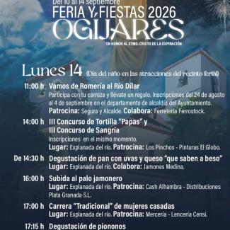Las fiestas llegan a su último día, pero todavía queda mucho por disfrutar. 💙  
  
Este lunes recuperaremos la tradicional romería al río Dílar, c...