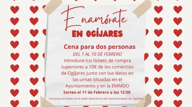 ❤️ En febrero, ¡enamórate de Ogíjares! ❤  
  
🚨 ¡¡ÚLTIMOS DÍAS PARA PARTICIPAR!! 🚨  
  
Si compras en Ogíjares, ganamos todos. Este mes, particip...
