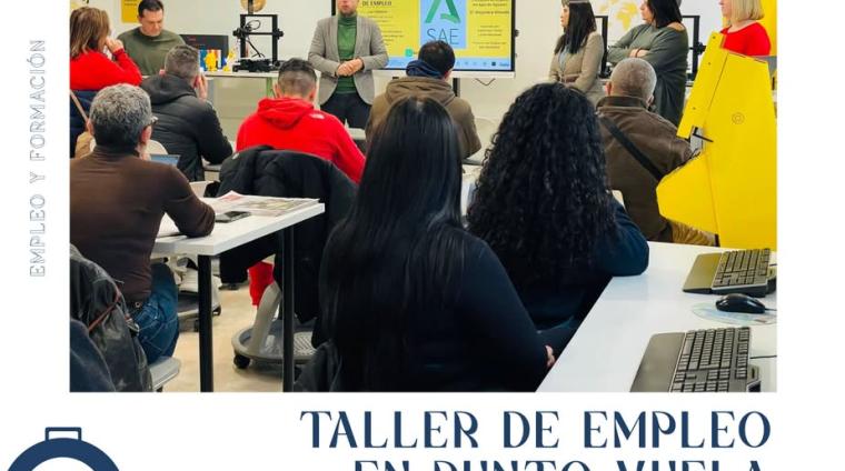 💼 Éxito en el Taller de Empleo en el Punto Vuela de Ogíjares 🔍  
  
Desde la Concejalía de Empleo hemos llevado a cabo un taller con gran partici...