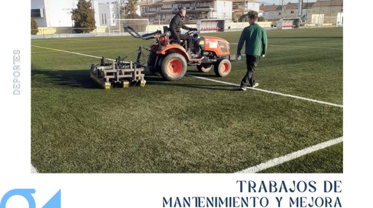 ⚽🏟️ Seguimos mejorando nuestras instalaciones deportivas  
  
Para ofrecer el mejor servicio a nuestros deportistas, desde el Patronato de Deporte...