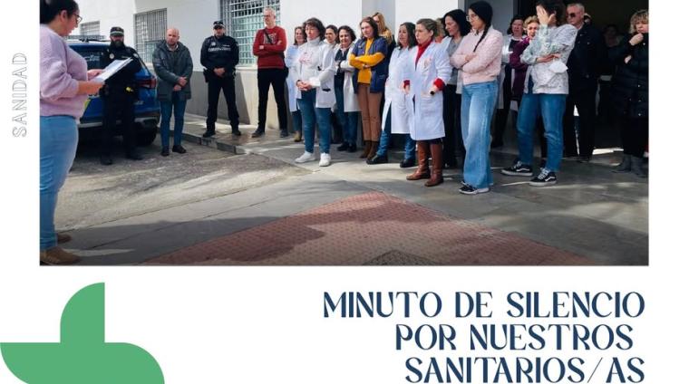 🏥 MINUTO DE SILENCIO POR NUESTROS SANITARIOS/AS   
  
Hoy, en el Centro de Salud de Ogíjares, nos hemos unido en un emotivo minuto de silencio en ...