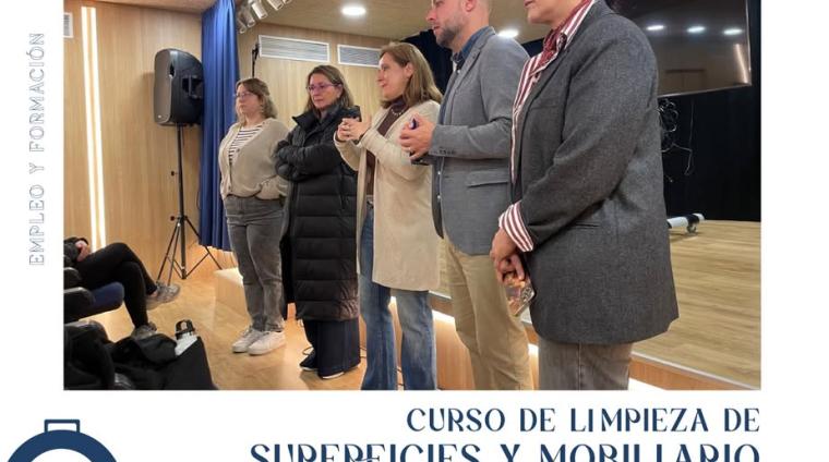 Hoy hemos dado inicio a este curso organizado por la Cámara de Comercio, la Concejalía de Empleo del Ayuntamiento de Ogíjares y la empresa Limpieza...