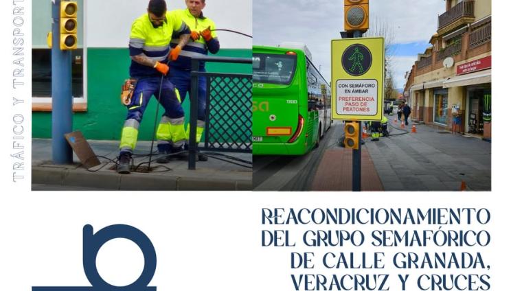 🚦 Seguimos mejorando la seguridad vial en Ogíjares 🚶‍♂️🚗  
  
Desde la Concejalía de Tráfico, hemos llevado a cabo el reacondicionamiento del gr...
