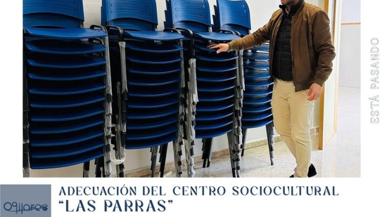 📢 Mejoras en el Centro Sociocultural “Las Parras”  
  
Desde el Ayuntamiento de Ogíjares, en colaboración con la Diputación de Granada, seguimos a...