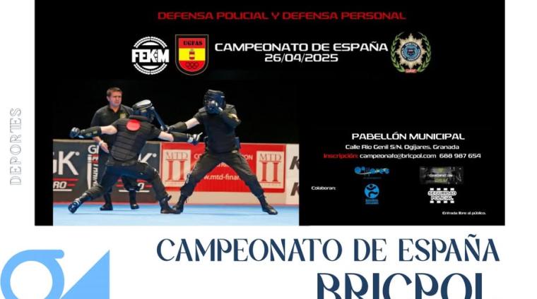🥋 CAMPEONATO DE ESPAÑA DE BRICPOL  
  
🚨🚨 HOY!!! 🚨🚨  
  
En el Pabellón Municipal tenemos una jornada deportiva de alto nivel con el Campeonat...