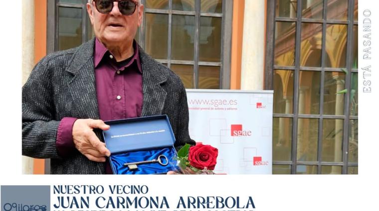 🎼 Reconocimiento a toda una trayectoria  
  
Nuestro vecino Juan Carmona Arrebola fue distinguido con el Premio de Honor y la entrega de la Llave ...