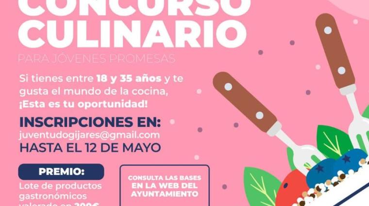 👨‍🍳 Concurso culinario para jóvenes promesas  
  
Si tienes entre 18 y 35 años y la cocina es lo tuyo… ¡Esta es tu oportunidad para brillar!  
  ...