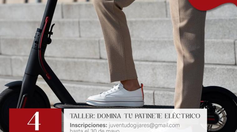 🛴 Taller: Domina tu patinete eléctrico  
  
🚨 ÚLTIMO DÍA DE INSCRIPCIONES 🚨  
  
¿Tienes dudas sobre cómo y por dónde puedes circular con tu pat...