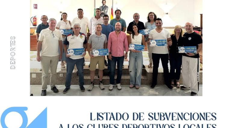 🏅 Subvenciones para los clubes deportivos locales de Ogíjares  
  
Desde el Ayuntamiento de Ogíjares seguimos impulsando el deporte local mediante...