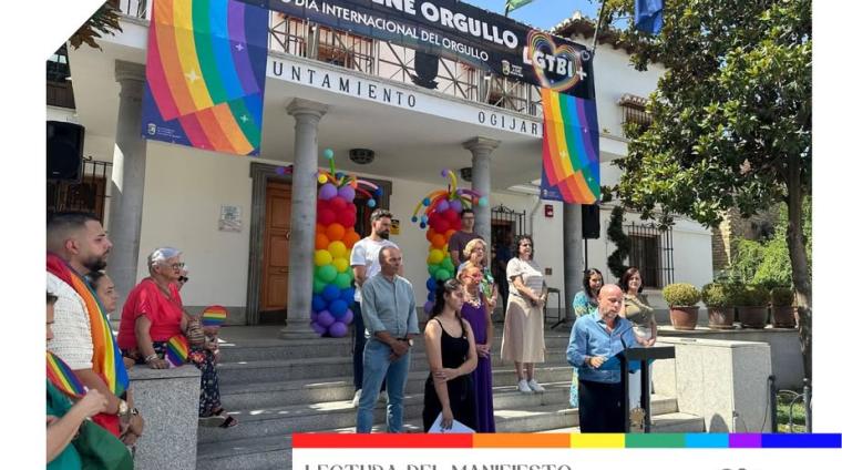 🏳️‍🌈 Lectura del Manifiesto por la Diversidad en Ogíjares  
  
Esta mañana ha tenido lugar la lectura del Manifiesto por la Diversidad, un acto si...