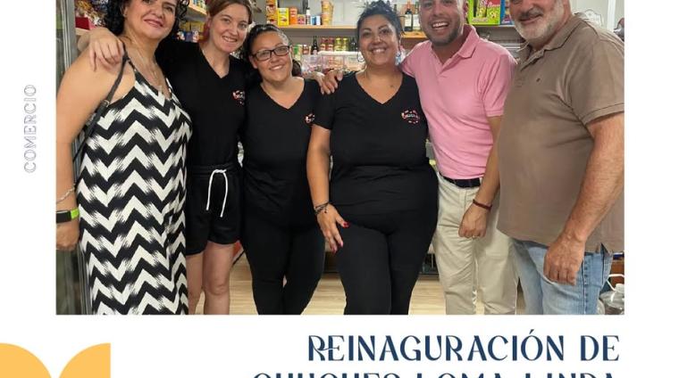 🍭 ¡Fantástica reinauguración de Chuches Loma Linda bajo nueva gerencia!  
  
Desde el Ayuntamiento, queremos desear toda la suerte del mundo en es...