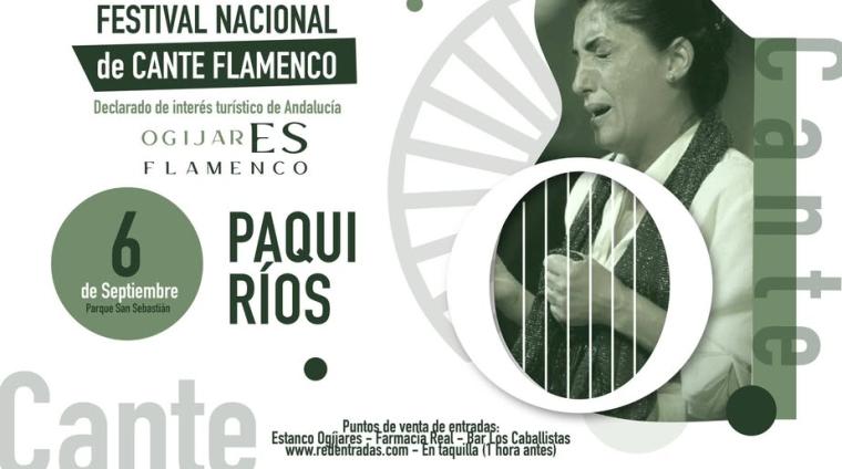 🎤 Paqui Ríos – Cante con alma malagueña  
  
La cantaora Paqui Ríos nació en Málaga y desde sus comienzos ha brillado con una voz profunda, llena ...