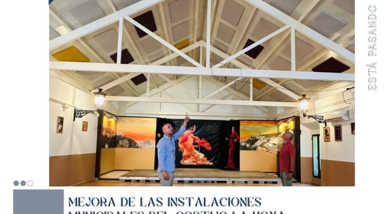 ✅ Seguimos mejorando espacios culturales   
Hemos completado la instalación de un sistema de insonorización en la sala principal de espectáculos e...