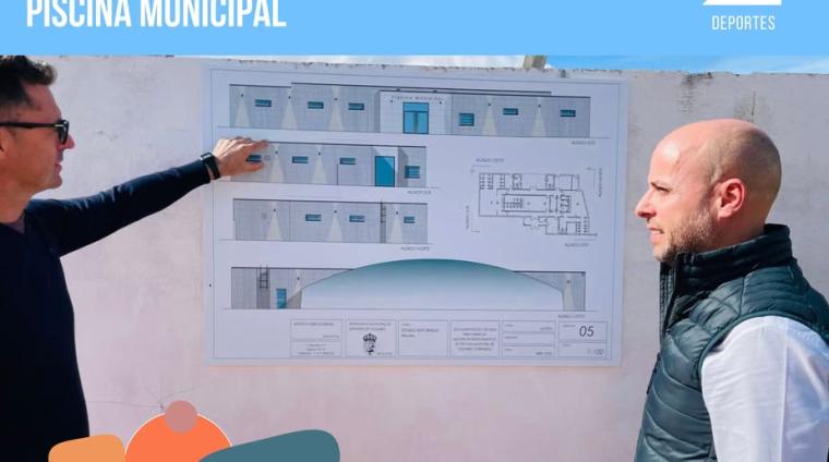 💧 Avanzamos en la mejora de nuestras instalaciones deportivas 🏗️  
  
La remodelación de la fachada de la Piscina Municipal marca el inicio del Pl...