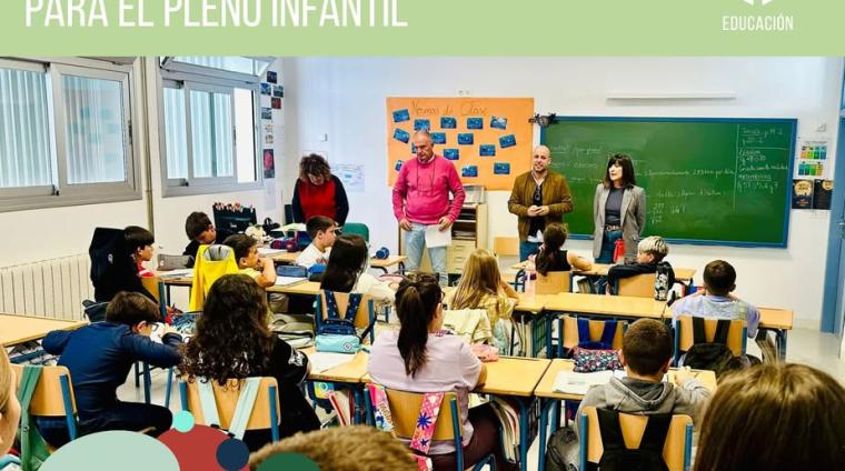 Con motivo del  Día de la Constitución Española, el próximo día 5 se celebrará un pleno infantil en el que los alumnos y alumnas de 5º de primaria ...