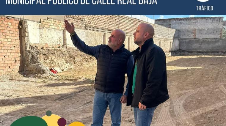 🚧 Visita a las obras del nuevo aparcamiento público de Calle Real Baja  
  
Hemos supervisado los trabajos del futuro aparcamiento público ubicado...
