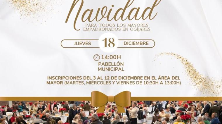 🎄 ¡Fiesta de Navidad para Mayores! 💃🕺  
  
Un año más celebramos nuestra tradicional comida de convivencia, una jornada entrañable con música en...