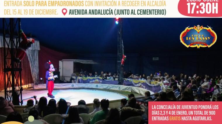 🎪✨ El circo “Continental” vuelve a Ogíjares con toda su magia, acrobacias y diversión para todas las edades.  
  
Un espectáculo para soñar y viv...