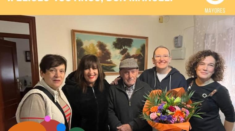 🎉💐 Desde el Ayuntamiento de Ogíjares y la Concejalía del Área del Mayor queremos felicitar a un vecino muy especial de nuestro municipio 💐🎉  
 ...