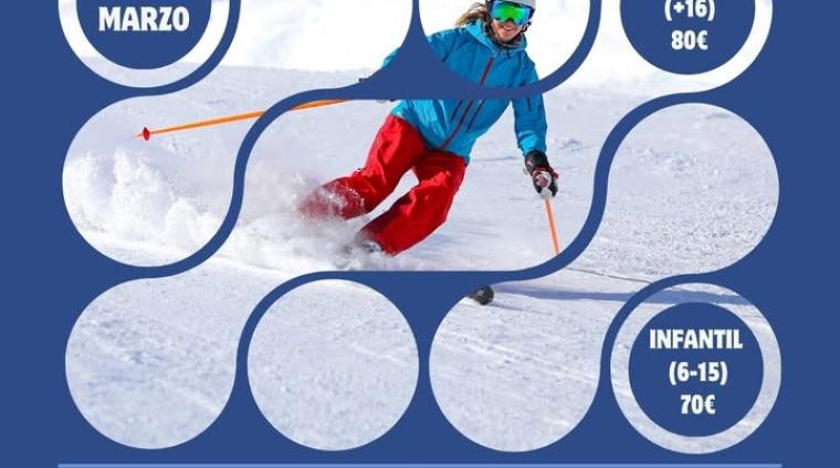 🎿❄️ Día de Esquí en Sierra Nevada ❄️🎿  
  
Disfruta de un día de nieve y deporte en Sierra Nevada con transporte, material y clases incluidas. Un...