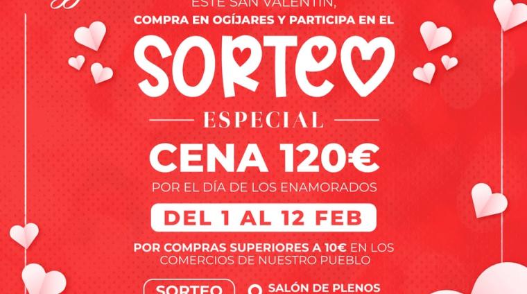💖🛍️ CAMPAÑA COMERCIAL | ENAMÓRATE DE OGÍJARES 🛍️💖  
  
¡¡Recuerda!! Si compras en Ogíjares, ganamos todos 🙌  
Este San Valentín tiene premio ❤️ ...