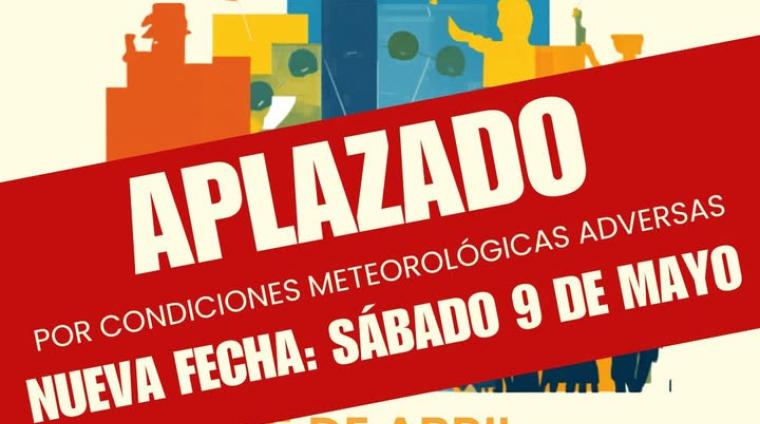⚠️ APLAZADA LA FERIA DE LA CULTURA Y DEL OCIO  
  
Debido a la actualización de la AEMET y al aviso por lluvias, aplazamos la celebración de la X F...