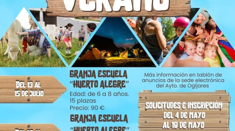 🌞 CAMPAMENTOS DE VERANO INFANTILES Y JUVENILES EN OGÍJARES ¡Vive tu mejor verano!  
  
🐄 CAMPAMENTOS INFANTILES – Granja Escuela “Huerto Alegre” ...