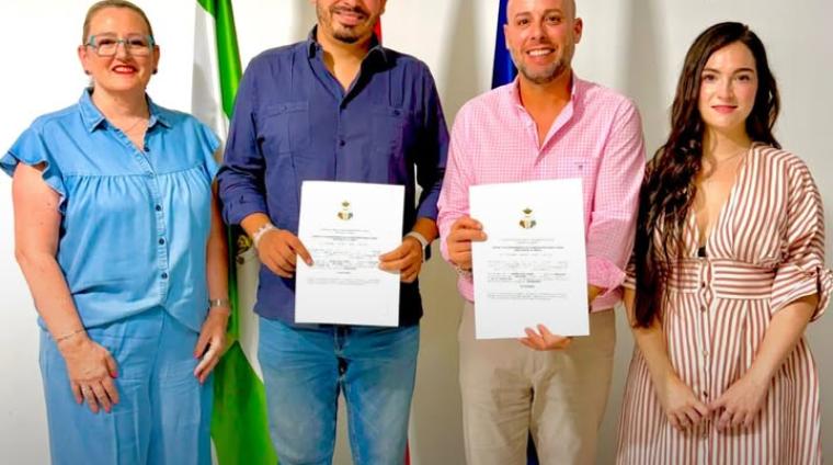 Firma del convenio con la Agrupación Musical María Santísima de la Cabeza de Exfiliana  
  
🎶 El alcalde de Ogíjares ha firmado el convenio de col...